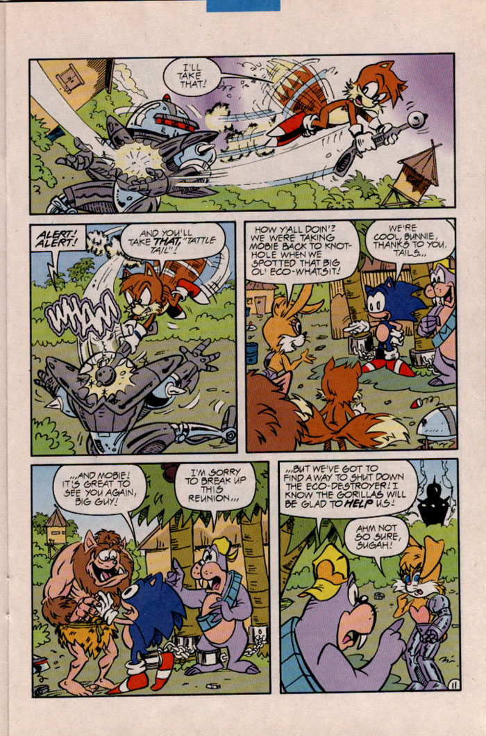 Sonic - Archie Adventure Series April 1997 Page 11